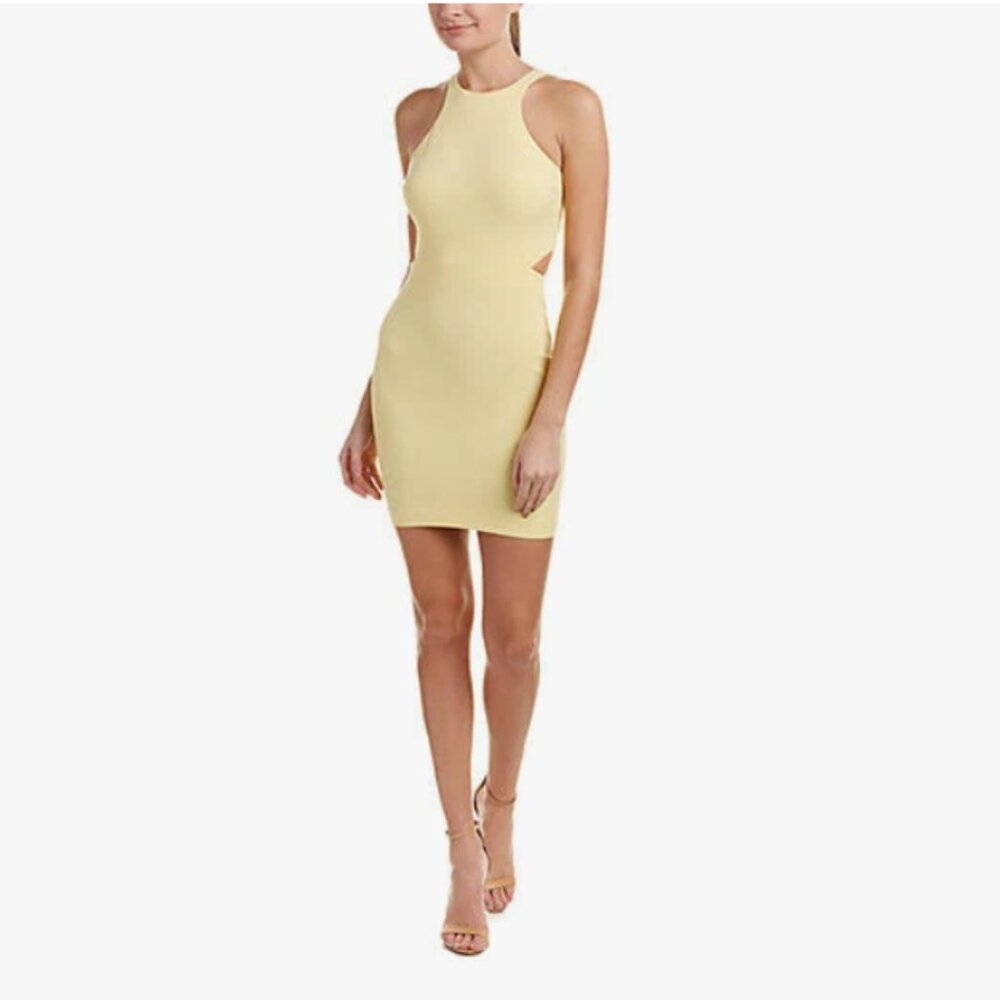 Likely Butter Yellow Mini Dress. Women's Size 6.